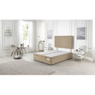 Platinum ottoman bed