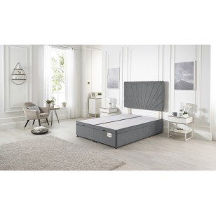 Platinum ottoman bed