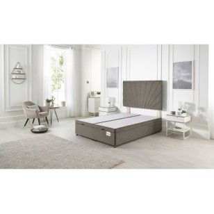 Platinum ottoman bed