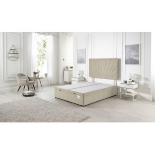 Platinum ottoman bed